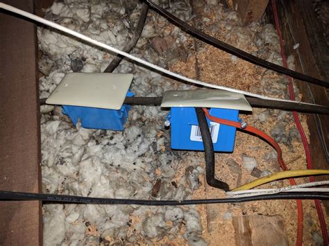 electrical splice box in attic|attic splice box requirements.